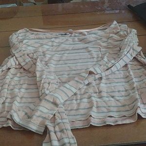 Long sleeve crop top